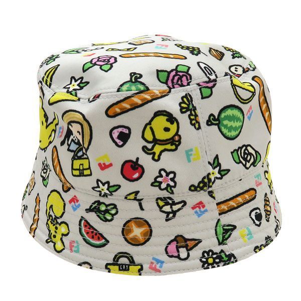 Fendi Bucket Hat Gray — view 3