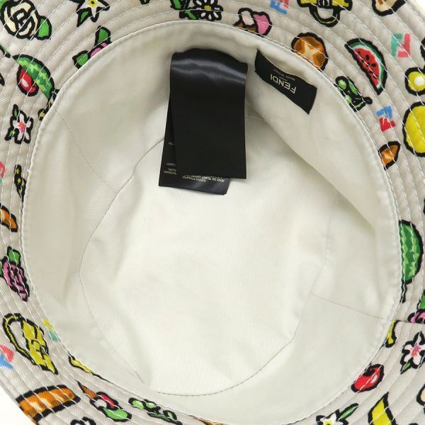 Fendi Bucket Hat Gray — view 6