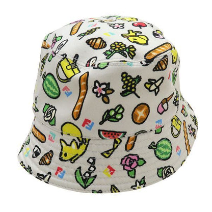 Fendi Bucket Hat Gray — view 4