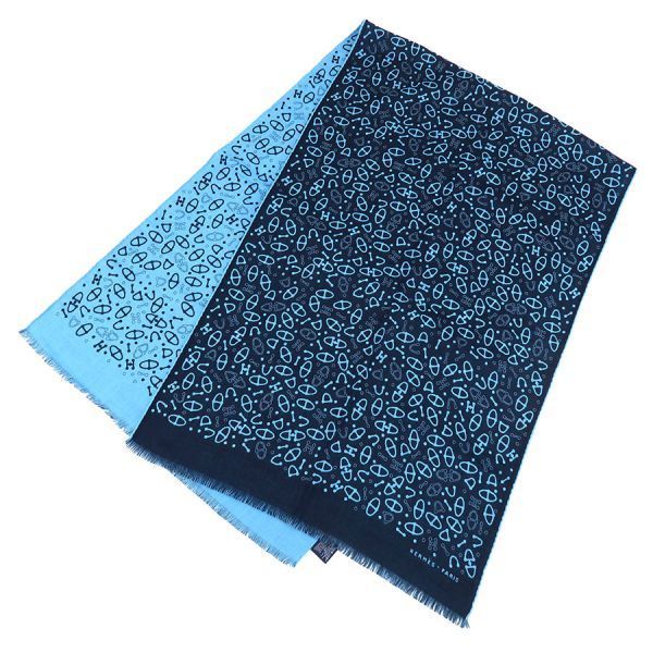 Hermes Cashmere Silk Shawl Scarf