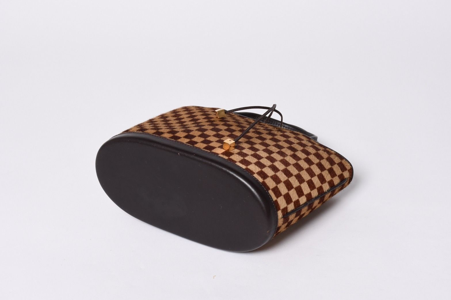 Louis Vuitton Tote Bag Brown Black — view 5