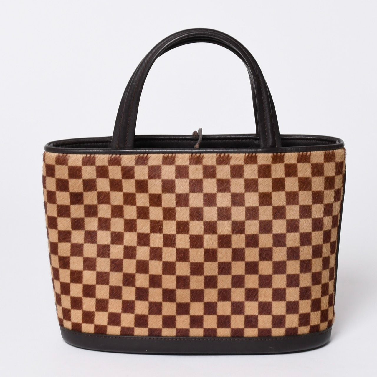 Louis Vuitton Tote Bag Brown Black — view 2
