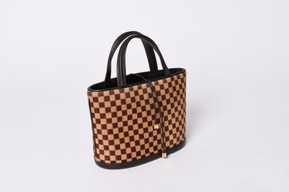 Louis Vuitton Tote Bag Brown Black — view 3