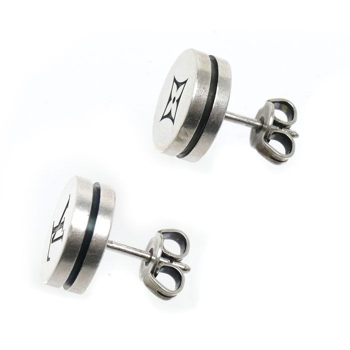 Louis Vuitton 925 Sterling Silver Earrings LV Terra Set — view 2