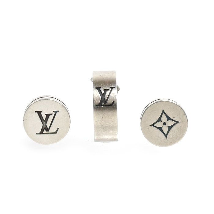 Louis Vuitton 925 Sterling Silver Earrings LV Terra Set