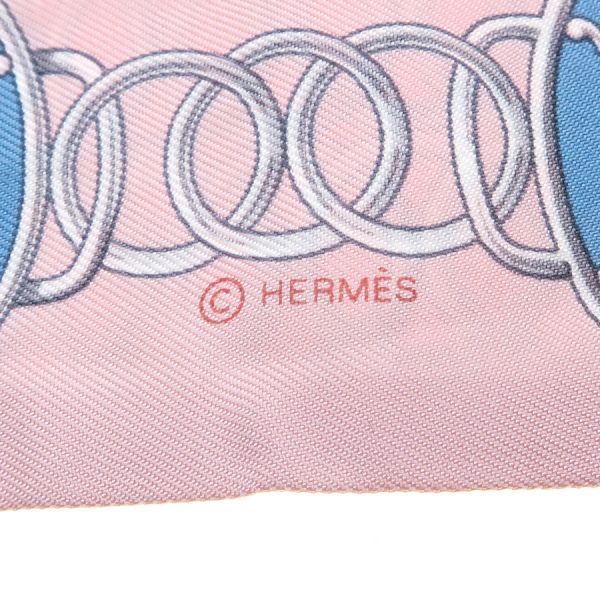 Hermes Twilly Scarf Pink — view 6