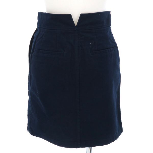 Hermes Skirt Navy — view 2