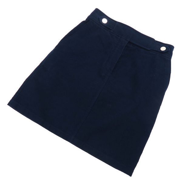 Hermes Skirt Navy — view 8
