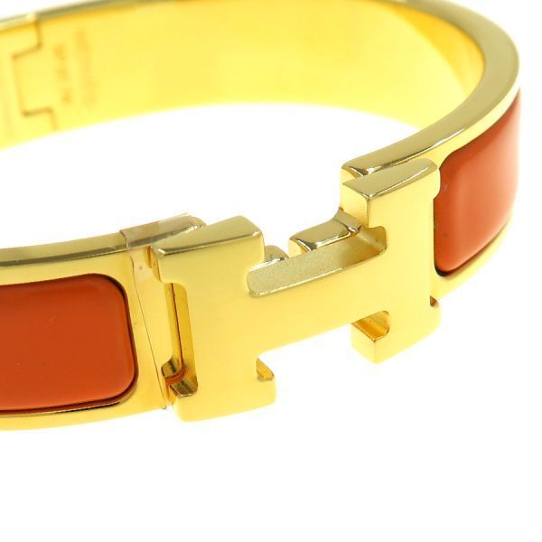 Hermes Click Bangle Bracelet — view 4