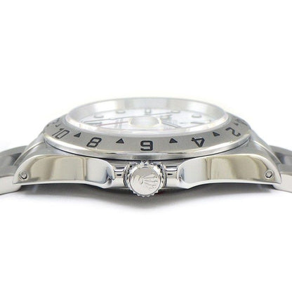 Rolex Watch Explorer II GMT Date Luminous Hand Index White Dial SS Automatic — view 2
