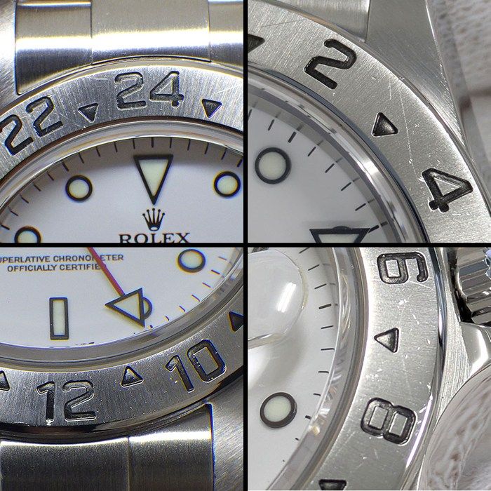 Rolex Watch Explorer II GMT Date Luminous Hand Index White Dial SS Automatic — view 8