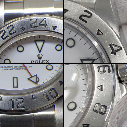 Rolex Watch Explorer II GMT Date Luminous Hand Index White Dial SS Automatic — view 8