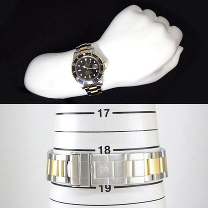 Rolex Watch Submariner Date Rotating Bezel Luminous Index Hands Black Dial 18k — view 9