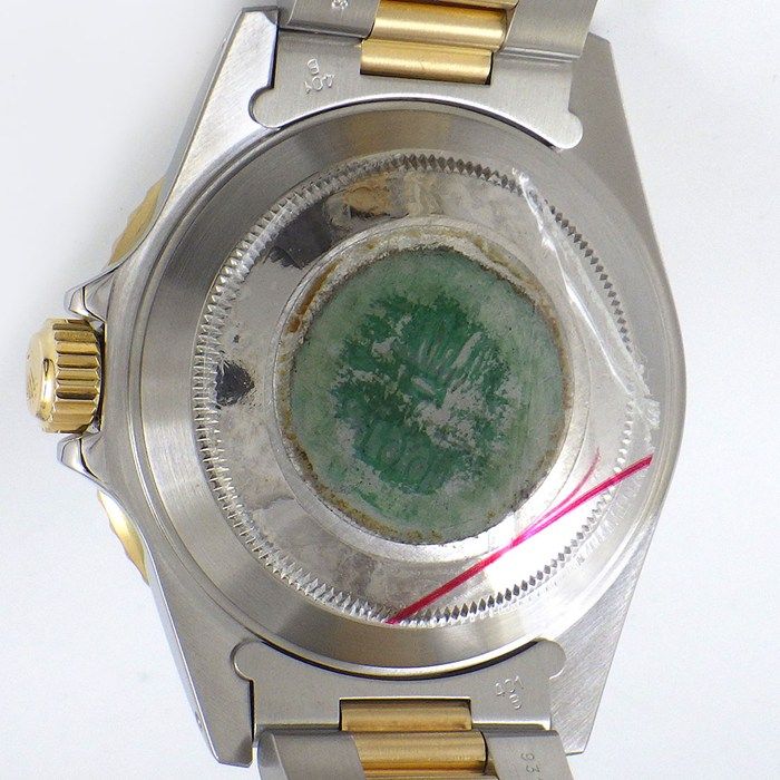 Rolex Watch Submariner Date Rotating Bezel Luminous Index Hands Black Dial 18k — view 4