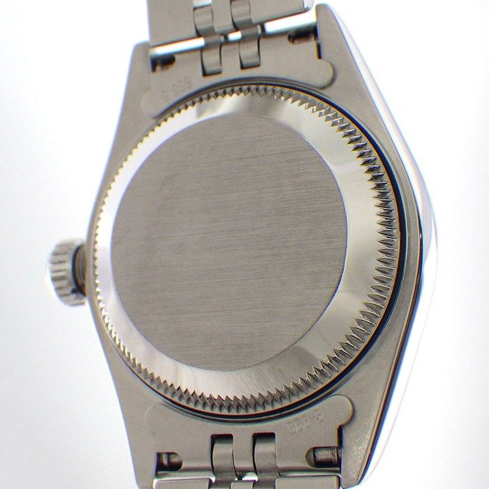 Rolex Datejust Sunray Silver Dial Full Ted Bezel Jubilee Bracelet 18k White — view 4