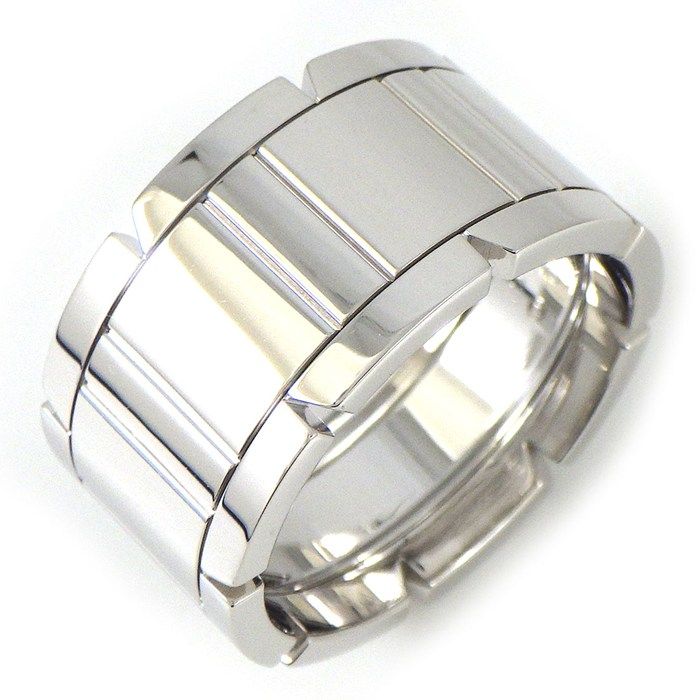 Cartier Ring Tank Francaise LM 18k White Gold