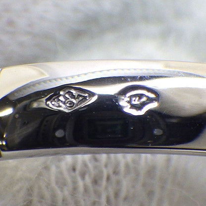 Hermes Ring Ever Herakles Wedding Band 18k White Gold — view 4