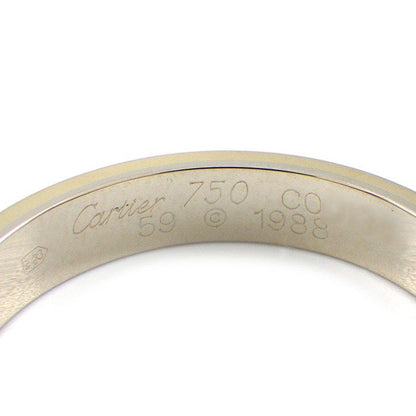 Cartier Ring Vendome Louis Wedding Band Three Color 18k Pink Gold 18k White — view 3
