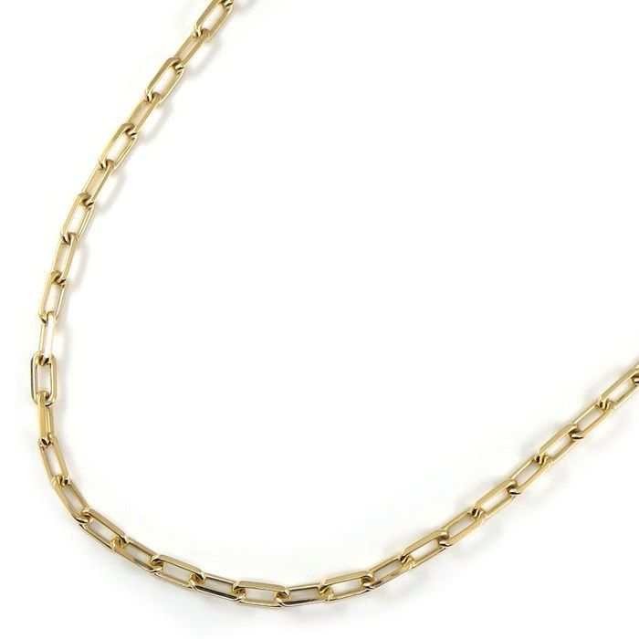 Cartier Necklace Santos Chain 18k Yellow Gold