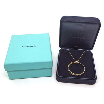 Tiffany & Co Long Necklace Paloma Melody Circle Large 18k Yellow Gold — view 8