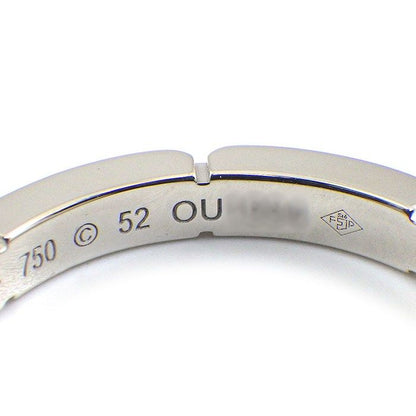 Cartier Ring Maillon Panthere Point Princess Cut Diamond 18k White Gold — view 4