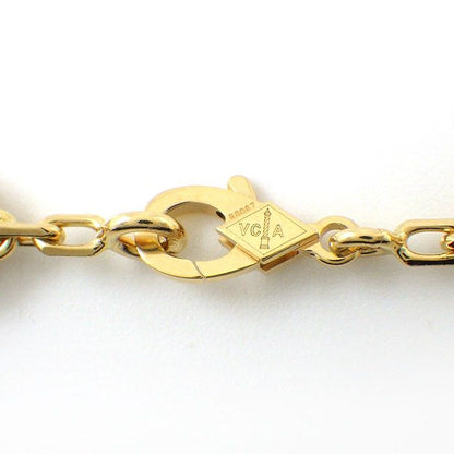 Van Cleef & Arpels Bracelet Vintage Alhambra 5 Motifs Onyx 18k Yellow Gold — view 3