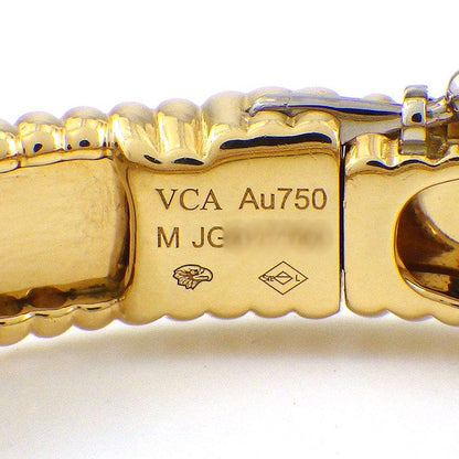 Van Cleef & Arpels Bangle Perlee Signature 18k Yellow Gold Bracelet — view 4