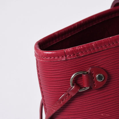 Louis Vuitton Neverfull PM Handbag Epi Leather Bordeaux Silver — view 7