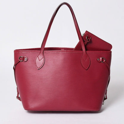 Louis Vuitton Neverfull PM Handbag Epi Leather Bordeaux Silver — view 2