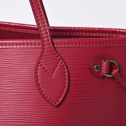 Louis Vuitton Neverfull PM Handbag Epi Leather Bordeaux Silver — view 4