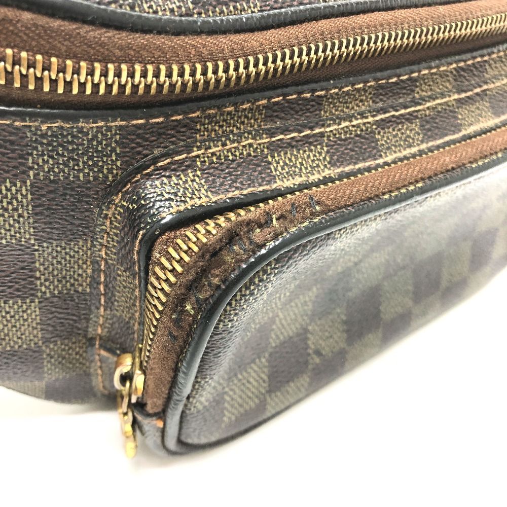 Louis Vuitton Waist Bag Melville Damier Canvas Ebene Brown — view 7
