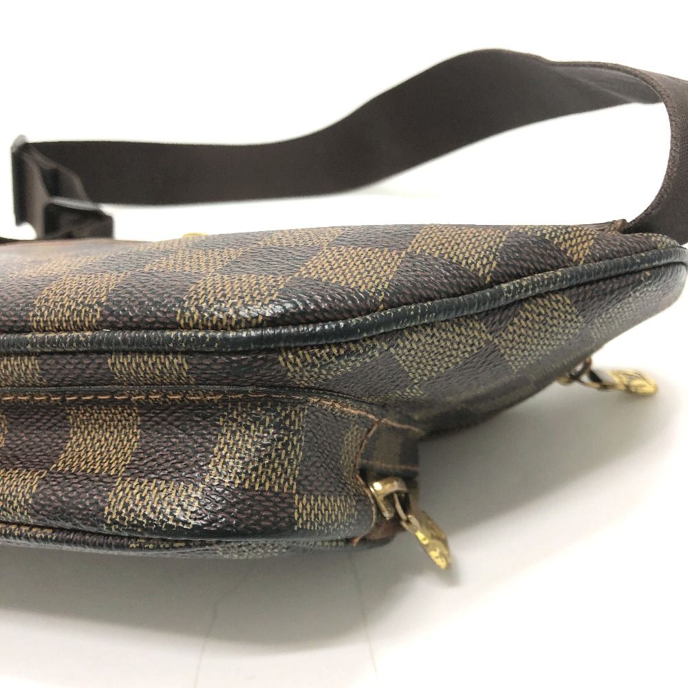 Louis Vuitton Waist Bag Melville Damier Canvas Ebene Brown — view 5