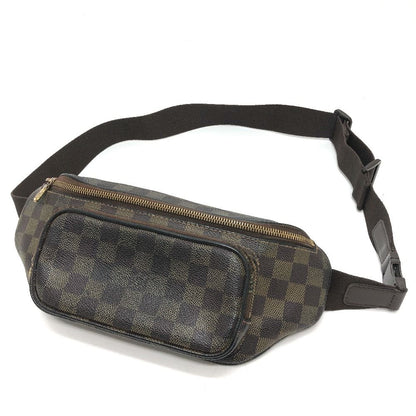Louis Vuitton Waist Bag Melville Damier Canvas Ebene Brown — view 3