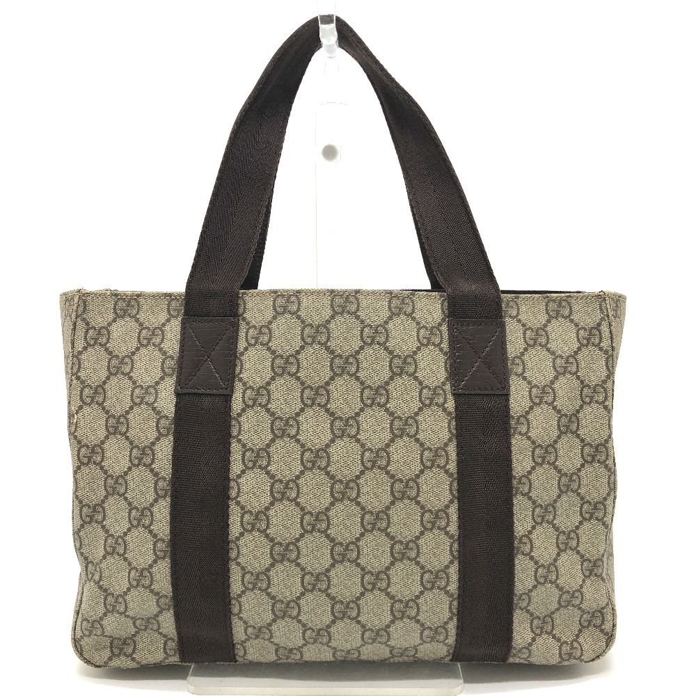 Gucci Handbag Logo GG Supreme Canvas Beige — view 2