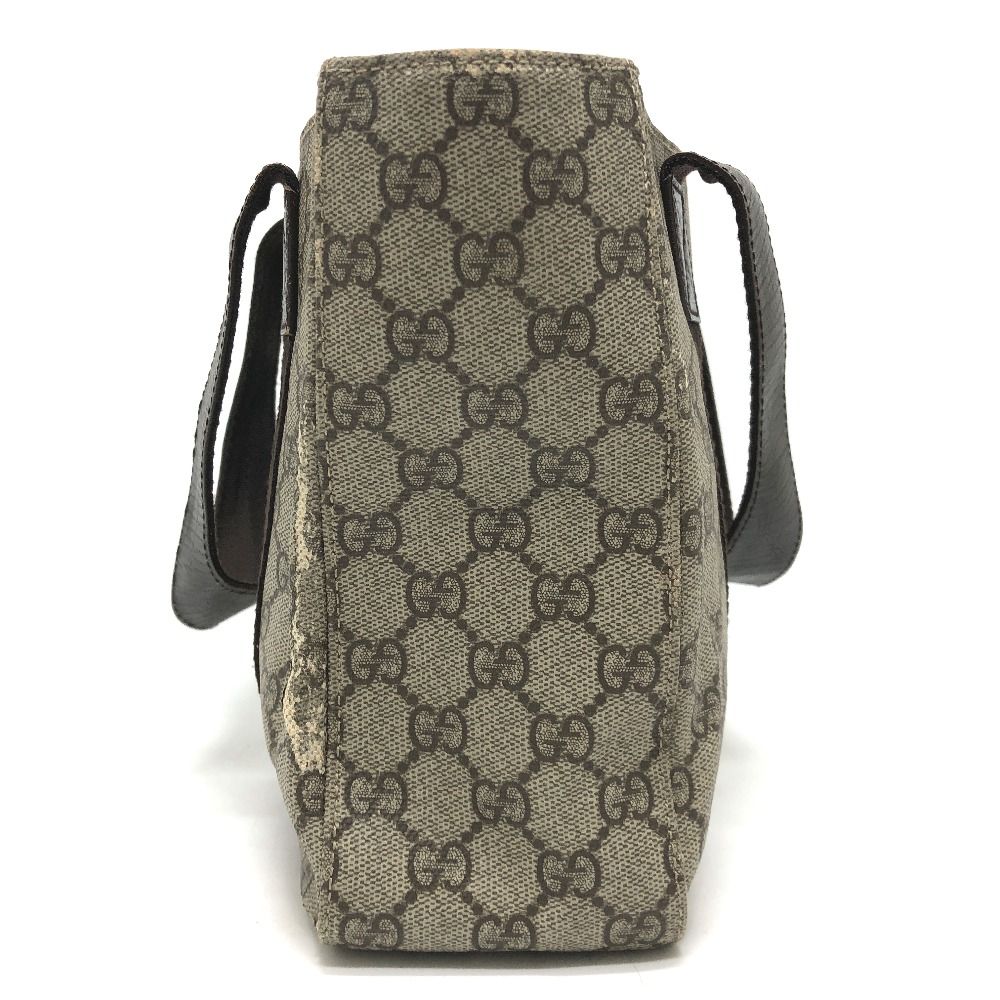 Gucci Handbag Logo GG Supreme Canvas Beige — view 3
