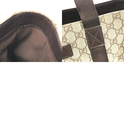 Gucci Handbag Logo GG Supreme Canvas Beige — view 9