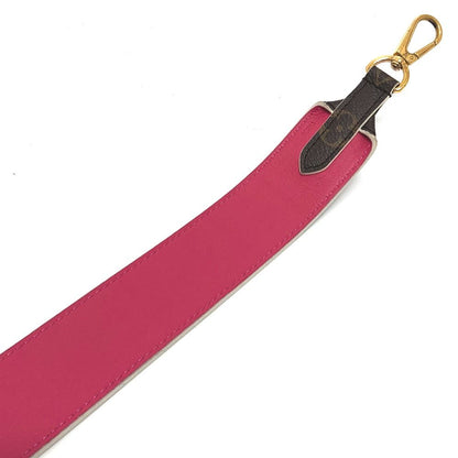 Louis Vuitton Shoulder Strap No Adjustable Monogram Canvas Brown — view 7