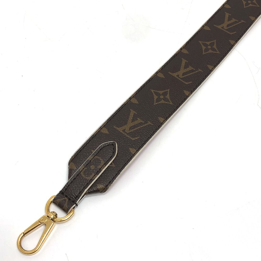 Louis Vuitton Shoulder Strap No Adjustable Monogram Canvas Brown — view 2