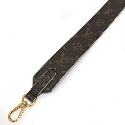 Louis Vuitton Shoulder Strap No Adjustable Monogram Canvas Brown — view 2