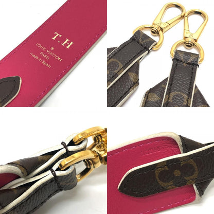 Louis Vuitton Shoulder Strap No Adjustable Monogram Canvas Brown — view 8