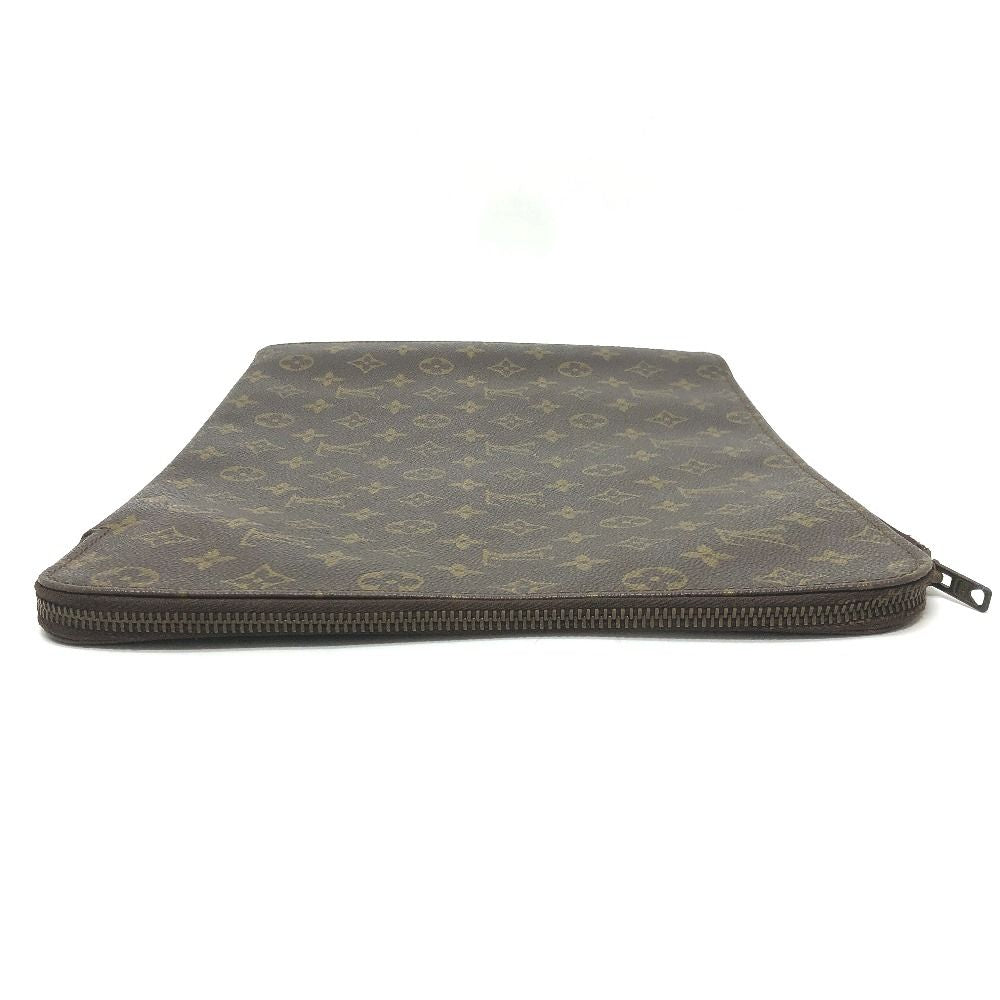 Louis Vuitton Clutch Posh Documan Monogram Canvas Brown — view 4