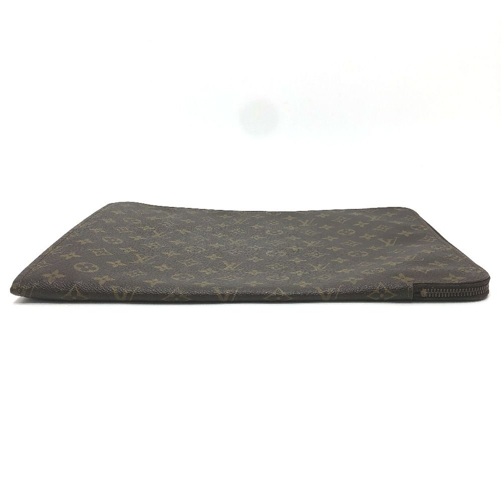 Louis Vuitton Clutch Posh Documan Monogram Canvas Brown — view 5