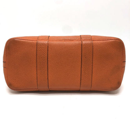 Hermes Handbag Garden Party TPM Leather Canvas Orange — view 5