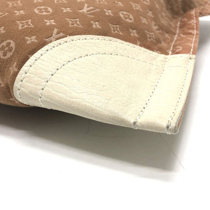 Louis Vuitton Tote Tangier Leather Canvas Beige — view 6