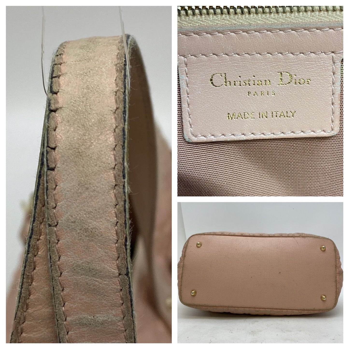 Dior Cannage Pana Tote Pink Charm Travel Mothers — view 5