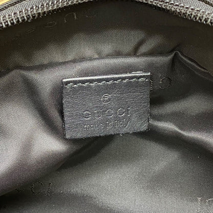 Gucci Handbag Pouch Clutch Nylon Black Business Travel — view 3