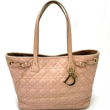 Dior Cannage Pana Tote Pink Charm Travel Mothers
