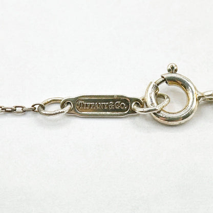 Tiffany & Co Feather Yellow Gold Silver Necklace 38 cm — view 4