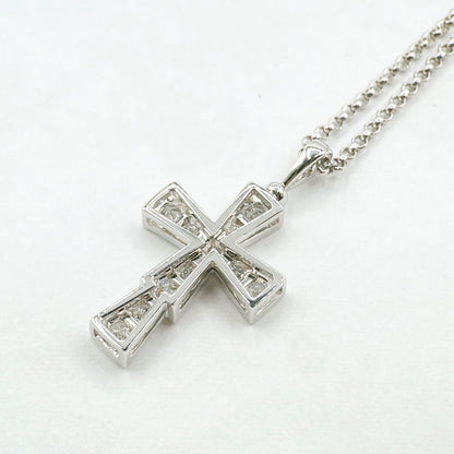 Bvlgari Serpenti Cross White Gold Necklace Cm — view 2
