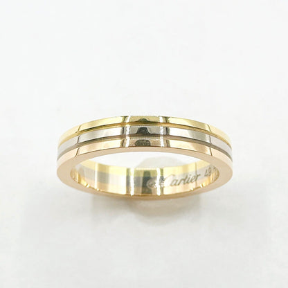 Cartier Vendome Louis Three Color Ring 49 mm — view 4